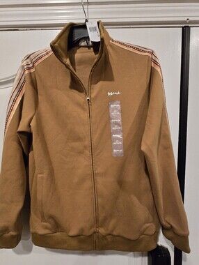 AGTAWH All Good Things Are Welcome Here.Aztec Sleeve Neoprene Track Jacket NWT.